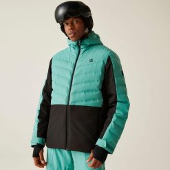 Kurtka narciarska męska z membraną Ollie III Dare 2b. Niebieskie kurtki narciarskie i snowboardowe męskie Dare 2B, na zimę, l, bez wzorów, z tkaniny, bez kaptura, narciarskie. W wyprzedaży za 699.99 zł.