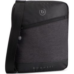 Saszetka BUGATTI - Universum 49392101 Black. Torby męskie na ramię Bugatti. W wyprzedaży za 129.00 zł.