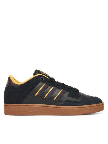 Adidas Sneakersy Rapid Court Low JR1013 Czarny. Czarne buty sportowe na co dzień męskie ADIDAS, m, bez wzorów, ze skóry, bez ramiączek, bez kaptura. Za 209.99 zł.