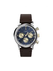 Timex Zegarek Marlin® Quartz Chronograph TW2W60400 Czarny. Czarne, analogowe zegarki męskie Timex. Za 979.99 zł.