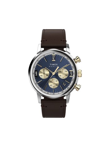 Timex Zegarek Marlin® Quartz Chronograph TW2W60400 Czarny. Czarne, analogowe zegarki męskie Timex. Za 759.99 zł.