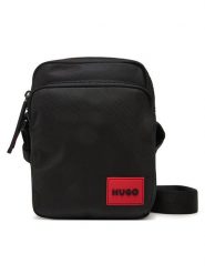 HUGO Saszetka Ariell Saddle M 50547767 Czarny. Czarne saszetki męskie Hugo, bez wzorów, z materiału. Za 299.99 zł.