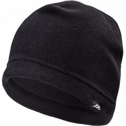 Czapka polarowa Martes Talvi czarny. Czarne czapki męskie MARTES, na zimę, bez wzorów, z polaru, eleganckie. Za 34.99 zł.
