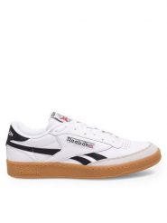 Reebok Sneakersy Club C Rev VIN100202316 Biały. Białe buty sportowe na co dzień męskie Reebok, m, bez wzorów, ze skóry, bez ramiączek, bez kaptura. Za 399.99 zł.