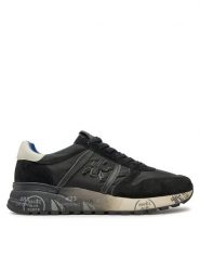 Premiata Sneakersy Lander 7079 Czarny. Czarne buty sportowe na co dzień męskie Premiata, m, bez wzorów, z materiału, bez ramiączek, bez kaptura. Za 859.00 zł.