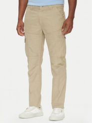 Aeronautica Militare Spodnie materiałowe 251PA1662CT3526 Beżowy Regular Fit. Brązowe spodnie na co dzień męskie Aeronautica Militare, bez wzorów, z bawełny. Za 609.99 zł.