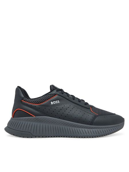 BOSS Sneakersy TTNM EVO 50548706 Czarny. Czarne buty sportowe na co dzień męskie Boss, m, bez wzorów, ze skóry, bez ramiączek, bez kaptura. Za 839.99 zł.