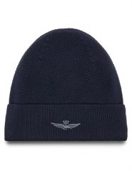 Aeronautica Militare Czapka 252CU0086UL00903 Granatowy. Niebieskie czapki męskie Aeronautica Militare, na zimę, bez wzorów, z materiału. Za 219.99 zł.