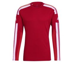 Koszulka męska adidas Squadra 21 Jersey Long Sleeve. Białe koszulki męskie z długim rękawem ADIDAS, m, bez wzorów, z jersey, sportowe, bez kołnierzyka, bez ramiączek. Za 99.00 zł.