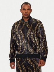 Versace Jeans Couture Bluza 77GAI300 JS367 Czarny Regular Fit. Czarne bluzy rozpinane męskie Versace Jeans Couture, m, bez wzorów, z jeansu, bez ramiączek, bez kaptura. Za 1,839.00 zł.