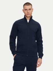 HUGO Bluza Liam 50540933 Granatowy Regular Fit. Niebieskie bluzy rozpinane męskie Hugo, m, bez wzorów, z bawełny, bez ramiączek, bez kaptura. Za 549.99 zł.
