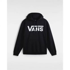 Bluza sportowa męska Vans VN000HNXBLK1. Czarne bluzy nierozpinane męskie Vans, l, bez wzorów, sportowe, bez ramiączek, z kapturem. Za 417.00 zł.