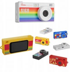 Kamera cyfrowa Xrec Mini Aparat Kamera Retro Video 2k Wisiorek Breloczek Z Karta 32gb / Xrec X9 / Biały. Białe kamery cyfrowe Xrec. Za 99.99 zł.