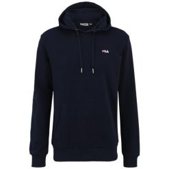 Bluza męska Fila Lumezzane. Niebieskie bluzy nierozpinane męskie Fila, m, bez wzorów, casualowe, bez ramiączek, z kapturem. Za 188.00 zł.