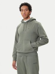 Mustang Bluza Bronson 1016966 Zielony Regular Fit. Zielone bluzy nierozpinane męskie Mustang, m, bez wzorów, z bawełny, bez ramiączek, bez kaptura. Za 219.99 zł.