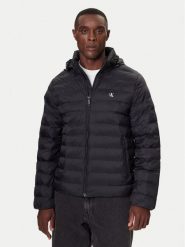Calvin Klein Jeans Kurtka zimowa LV04RC511G Czarny Regular Fit. Czarne kurtki męskie Calvin Klein Jeans, na zimę, l, bez wzorów, z jeansu, bez ramiączek, bez kaptura. Za 799.99 zł.