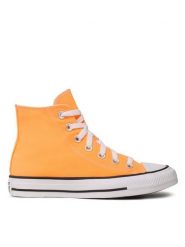 Converse Trampki Chuck Taylor All Star Hi A04392C Pomarańczowy. Brązowe trampki męskie Converse, bez wzorów, z materiału, retro, bez zapięcia. Za 219.99 zł.