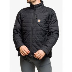 Kurtka ocieplana męska Carhartt Gilliam Jacket. Czarne kurtki męskie Carhartt, m, bez wzorów, sportowe, bez ramiączek, bez kaptura. Za 403.99 zł.
