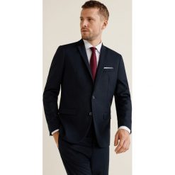 Mango Man - Marynarka Paulo. Czarne marynarki męskie Mango Man, z elastanu. Za 349.90 zł.