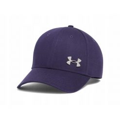 Czapka z daszkiem męska UNDER ARMOUR bawełna. Niebieskie czapki męskie Under Armour, bez wzorów, z bawełny, sportowe. Za 99.00 zł.