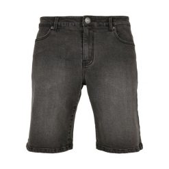 Spodenki dżinsowe Urban Classics. Czarne szorty męskie Urban Classics, bez wzorów, eleganckie. Za 191.00 zł.