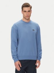 Calvin Klein Jeans Bluza LV04RC273G Niebieski Regular Fit. Niebieskie bluzy nierozpinane męskie Calvin Klein Jeans, l, bez wzorów, z bawełny, bez ramiączek, bez kaptura. Za 359.99 zł.