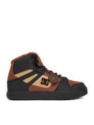DC Sneakersy CEO-V5-10118 Brązowy. Brązowe buty sportowe na co dzień męskie DC, m, bez wzorów, ze skóry, bez ramiączek, bez kaptura. Za 329.99 zł.