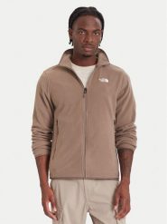 The North Face Polar Glacier NF0A8D0R Beżowy Regular Fit. Brązowe bluzy z polaru męskie The North Face, m, bez wzorów, z polaru, bez ramiączek, bez kaptura. Za 299.99 zł.