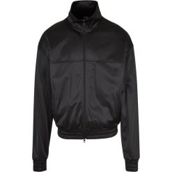 Kurtka dresowa Urban Classics. Czarne kurtki męskie Urban Classics, m, bez wzorów, z dresówki, bez ramiączek, bez kaptura. Za 244.50 zł.