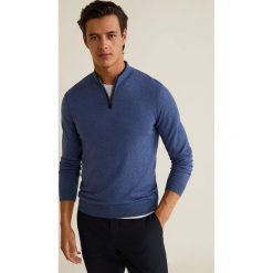 Mango Man - Sweter Tenp. Szare kardigany męskie Mango Man, z bawełny. Za 139.90 zł.