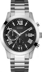 Zegarek Guess Zegarek męski Guess W0668G3 srebrny. Szare zegarki męskie Guess, srebrne. Za 869.00 zł.