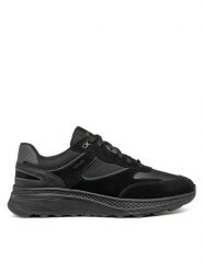 Geox Sneakersy U Spherica Actif X1 U46HGA 02285 C9997 Czarny. Czarne buty sportowe na co dzień męskie Geox, m, bez wzorów, ze skóry, bez ramiączek, bez kaptura. Za 439.99 zł.