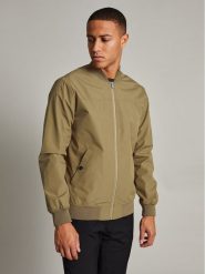 Matinique Kurtka bomber Clay 30205869 Khaki Regular Fit. Brązowe kurtki męskie Matinique, m, bez wzorów, z syntetyku, bez ramiączek, bez kaptura. Za 439.99 zł.