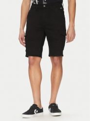 Blend Szorty jeansowe 20718127 Czarny Regular Fit. Czarne szorty męskie Blend, bez wzorów, z bawełny. Za 129.99 zł.