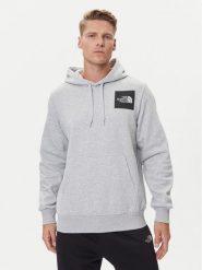 The North Face Bluza Fine NF0A89EU Szary Regular Fit. Szare bluzy nierozpinane męskie The North Face, m, bez wzorów, z bawełny, bez ramiączek, bez kaptura. Za 299.99 zł.