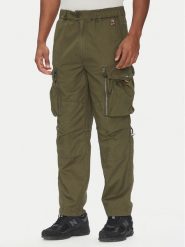 Parajumpers Spodnie materiałowe Baste 25SMPMPATW06 Zielony Regular Fit. Zielone spodnie na co dzień męskie Parajumpers, bez wzorów, z bawełny. Za 719.99 zł.