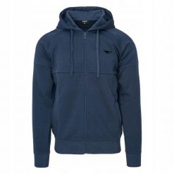 Bluza Rozpinana Męska Hadar. Niebieskie bluzy rozpinane męskie Hi-tec, m, bez wzorów, sportowe, bez ramiączek, bez kaptura. Za 148.99 zł.