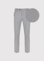 Szare spodnie ganiturowe. Szare eleganckie spodnie męskie Pako Lorente, bez wzorów, z elastanu. Za 599.99 zł.