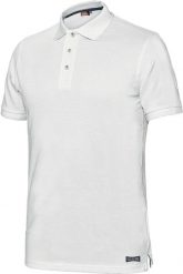 IS-08185 - Koszulka polo CAPRI ze 100% bawełny - niebieska L. Niebieskie koszulki polo męskie INDUSTRIAL STARTER, l, bez wzorów, z bawełny, bez kołnierzyka, bez ramiączek. Za 101.50 zł.