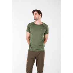 Koszulka męska 100% Merino (195 g/m²) z krótkim rękawem Woolona Berg. Zielone bielizna termoaktywna męska WOOLONA, m, bez wzorów, bez ramiączek. W wyprzedaży za 261.00 zł.