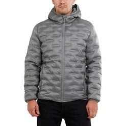Kurtka męska Fundango Smoke z kapturem. Szare kurtki męskie Fundango, m, bez wzorów, z poliesteru, sportowe, bez ramiączek, z kapturem. Za 479.90 zł.