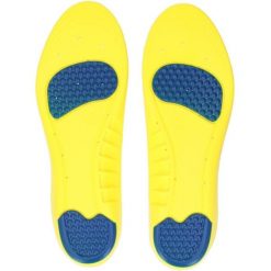 Żelowe wkładki do butów Umbro. Niebieskie buty trekkingowe męskie Umbro, bez wzorów, sportowe, bez obcasa, bez zapięcia. Za 25.99 zł.