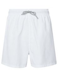 EA7 Emporio Armani Szorty kąpielowe 7M002001 AF14497 M0076 Biały Regular Fit. Białe kąpielówki męskie EA7 Emporio Armani, bez wzorów, z syntetyku. Za 248.40 zł.