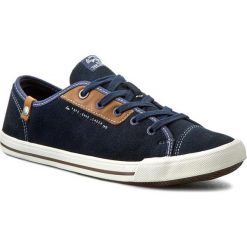 Tenisówki PEPE JEANS - Britt Classic PMS30177 Marine 585. Buty sportowe na co dzień męskie marki Pepe Jeans. W wyprzedaży za 179.00 zł.