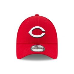 Czapka z daszkiem New Era MLB Cincinnati Reds. Czerwone czapki męskie New Era, bez wzorów, sportowe. Za 183.00 zł.