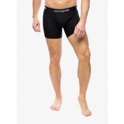 Bokserki termoaktywne Comfyballs Comfycel Long. Czarne bielizna termoaktywna męska COMFYBALLS, m, bez wzorów, bez ramiączek. Za 119.99 zł.