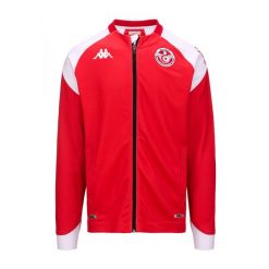 Kurtka z dresu Tunisie Arun Pro 7 2024. Białe kurtki męskie Kappa, bez wzorów, z dresówki, sportowe, bez ramiączek, bez kaptura. Za 292.90 zł.