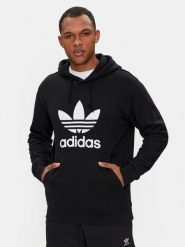 Adidas Bluza adicolor Classics Trefoil IM4489 Czarny Regular Fit. Czarne bluzy nierozpinane męskie ADIDAS, m, bez wzorów, z bawełny, bez ramiączek, bez kaptura. Za 189.99 zł.