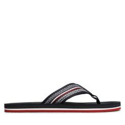 Japonki Tommy Hilfiger. Niebieskie klapki i japonki męskie Tommy Hilfiger, bez wzorów. Za 219.99 zł.