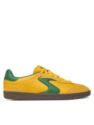 Skechers Sneakersy Hotshot - Roaver 254152/YLMT Żółty. Żółte buty sportowe na co dzień męskie Skechers, m, bez wzorów, ze skóry, bez ramiączek, bez kaptura. Za 209.99 zł.